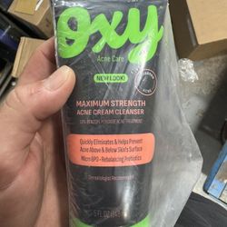 OXY MAXIMUM STRENGTH ACNE CREAM CLEANSER (75) 
