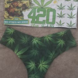 420 Swim Suit Bikini Weed theme 2 piece 
