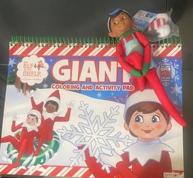 New!!! Elf And Big Coloríng Book Its Boy