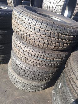 225/70R15 Continental Set of four Used tires $300