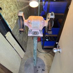 Bench Grinder With Stand