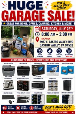 Garage sale