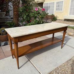 Mid Century Modern Console Table 