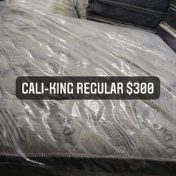 Cali-King Regular Mattress Set 