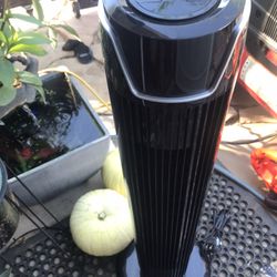 Perfect condition black tower fan