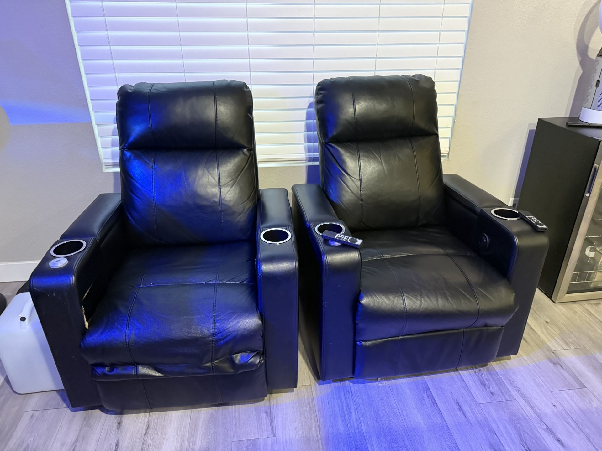 Leather Power Recliners