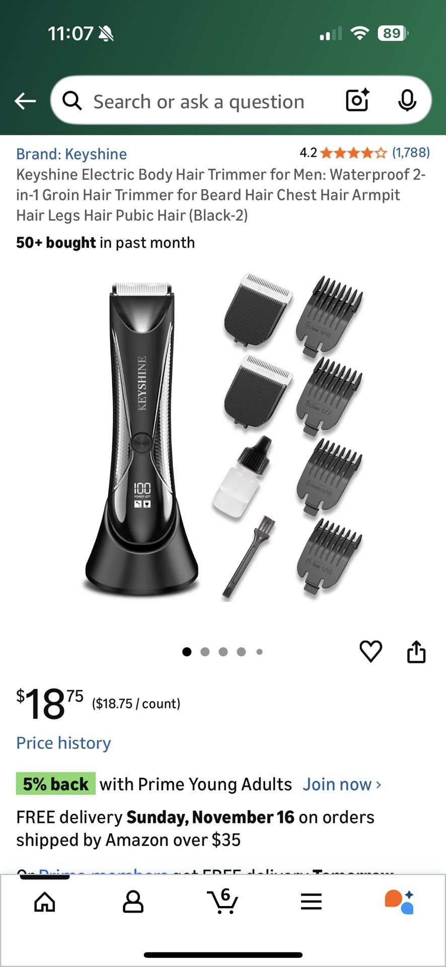 Electric Key shine Hair Trimmer