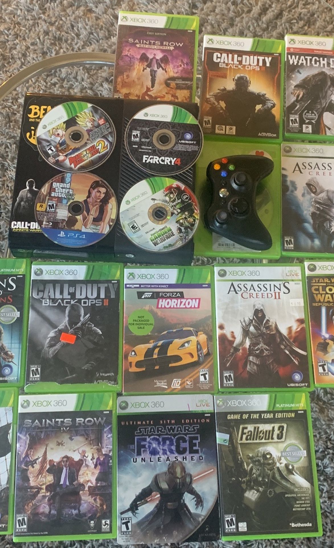 Xbox 360, With Games