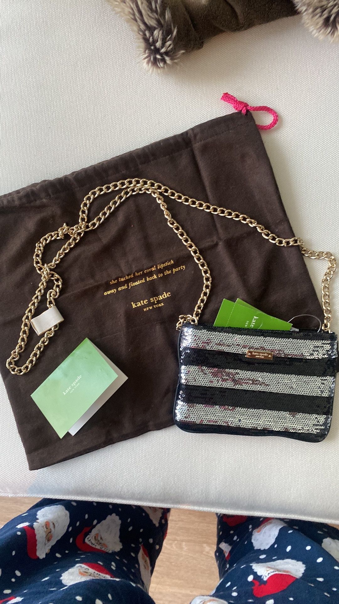 Kate spade Crossbody Sequin Purse