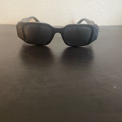 Prada Triangle Sunglasses 