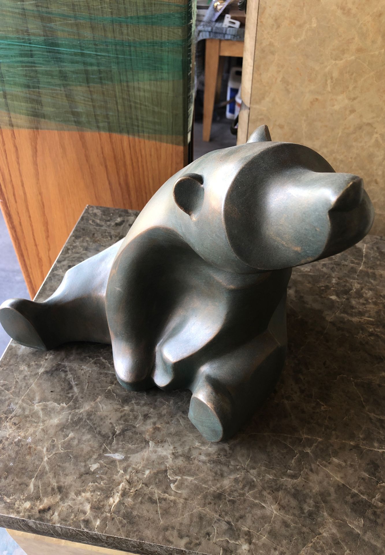 Bear sculpture