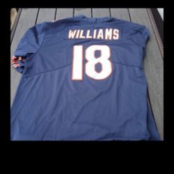 Caleb Williams #18 Chicago Bears Navy Blue Stitched Football Jersey Men’s XL