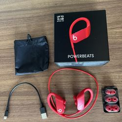 Powerbeats Earphones Like new!!