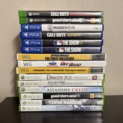 Bulk Games Lot Of 15 Nintendo Playstation Xbox 