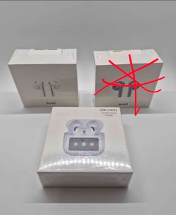 Buds3 Wireless Earbuds – White, 2 Boxes