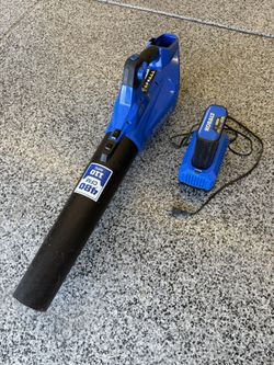 Kobalt 40v Max Blower With Battery And Charger
