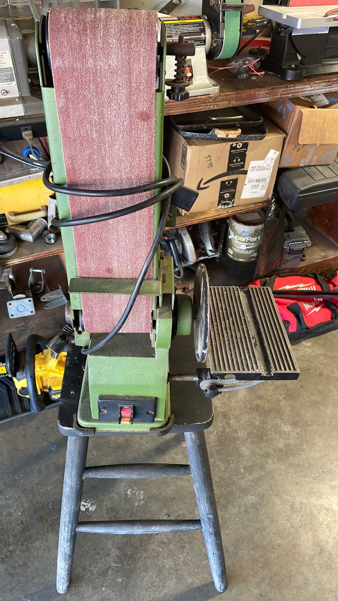 Belt / Disc Sander 4/36