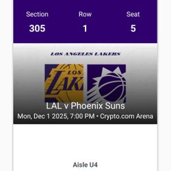Lakers Ticket