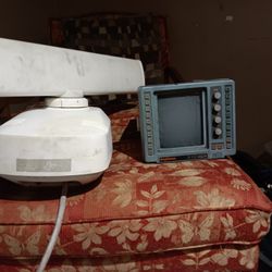 raymarine radar and fish finder 