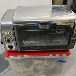 Vintage Rare Kenmore Chrome Oven Baker Automatic Rotisserie