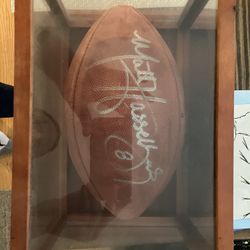 Matt Hasselbeck Signed Football