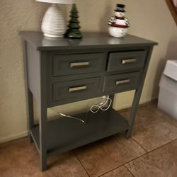 gray small shelf