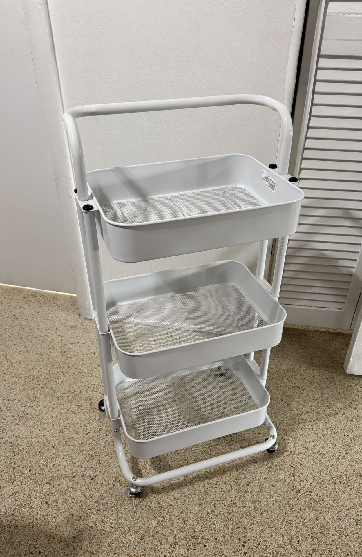 Metal Organization Cart/ Carrito auxiliar de metal