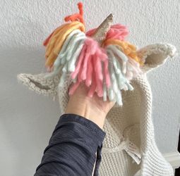 Super Cute Unicorn Scarf For Little Girl