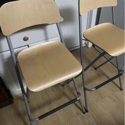 High Folding Chairs