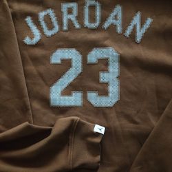 Brand New w Tag Nike Sweat Hoodie Pullover Brown