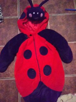 Lady bug costume 3-6 months