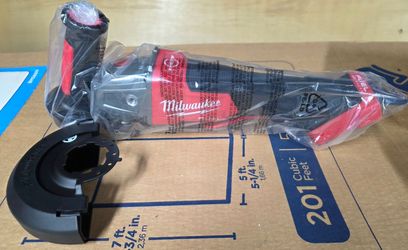 M18 FUEL 18V Lithium-Ion Brushless Cordless 4-1/2 in./5 in. Grinder, Paddle Switch