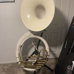 Tuba - CONN White Fiberglass