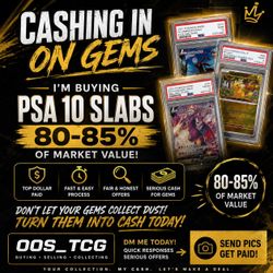 PSA10 [buying] Pokemon and sports