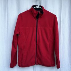 Lands End, Fleece Jacket, Size Small 