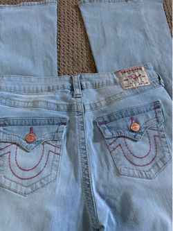 True Religion women flare jeans