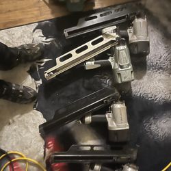 Air Tools Sawzall Dewalt Corded  Milwaukee Circular Saws 3 Corded  Air compressor 2 1 Dewalt 225 Psi  Gal4.6And One Rolair Compressor Framing Nail Gun