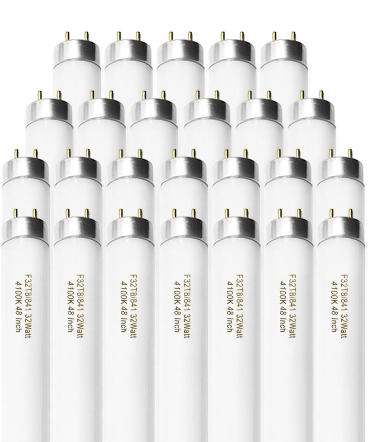 48 inch F32T8/841 32W T8 Fluorescent Tube Light Bulb 4 Foot 32Watt/TL841 CW C...