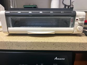 Mid century space saver toaster