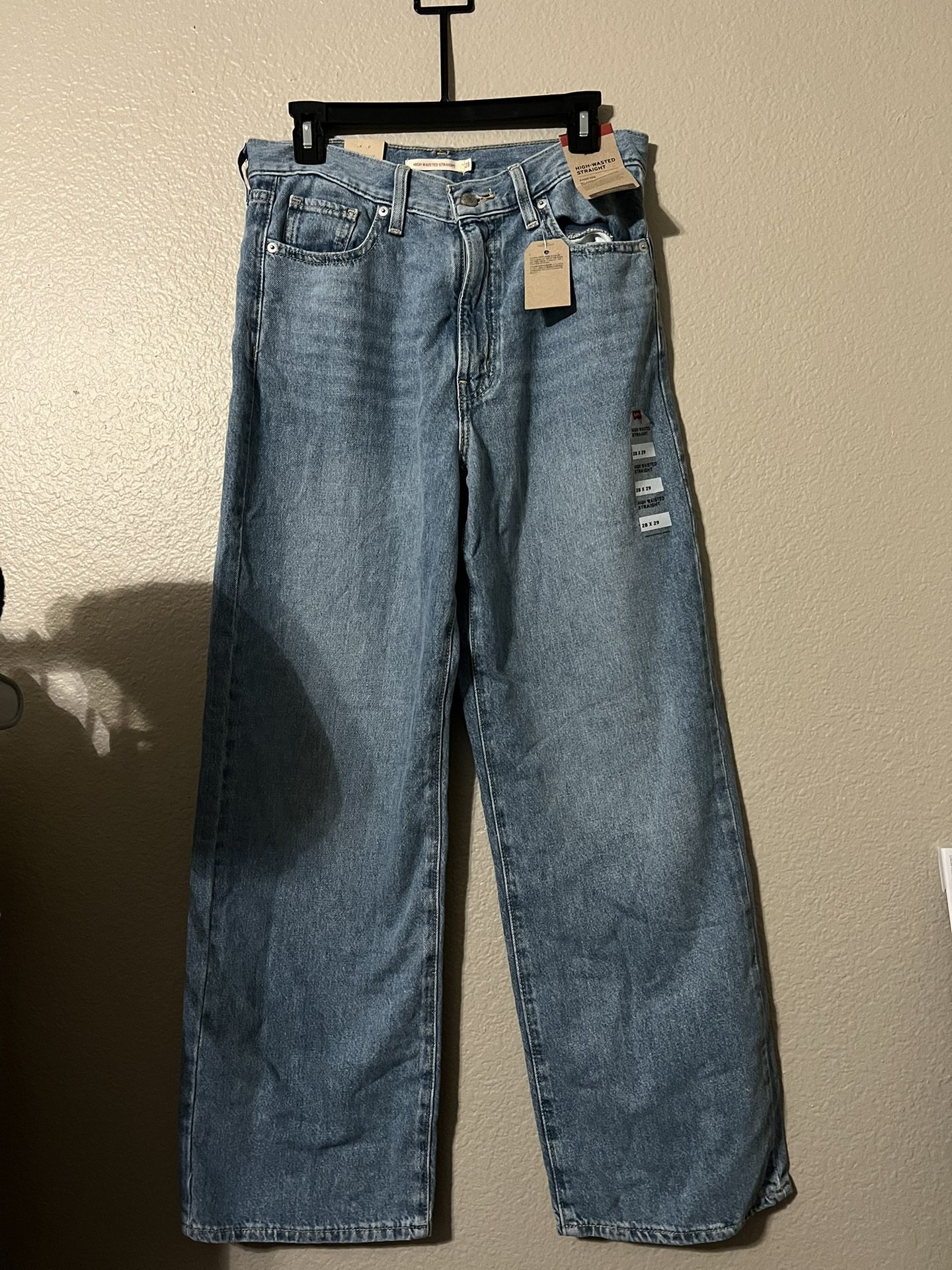 High Waisted Levi’s Straight Jean,All Products : American Fashion Style Bags On Sale