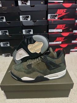 Nike Air Jordan 4 Retro SE Craft Medium Olive FB9927-200 Size 9.5 Brand New