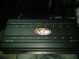 Lanzar vibe 250 900 watt power amplifier