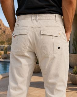 OLA Canvas Utility Pant01 Sail Size 30 Stretch Workwear