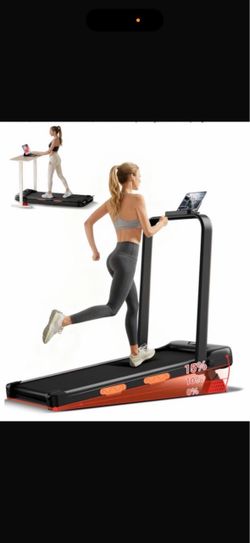 15% Incline Walking Pad Treadmill, Under Desk Treadmills for Home  Foldable Treadmill, Compact, Portable, 2.5HP Brushless, Home Office, Reomte Control