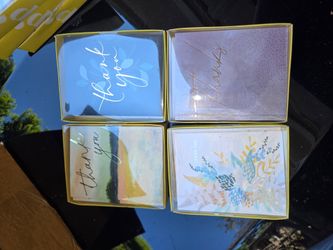 Pippa boxed cards set of 10 thank you or blank