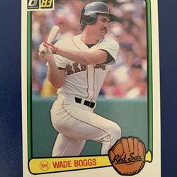 1983 Donruss Wade Boggs Rookie Baseball Card 