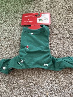 New XS Dog Christmas Pjs 