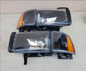 94-01 Dodge Ram Headlights Luces Micas Calaveras Faros Faroles Focos Headlamps