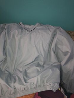 Champions light gray jacket