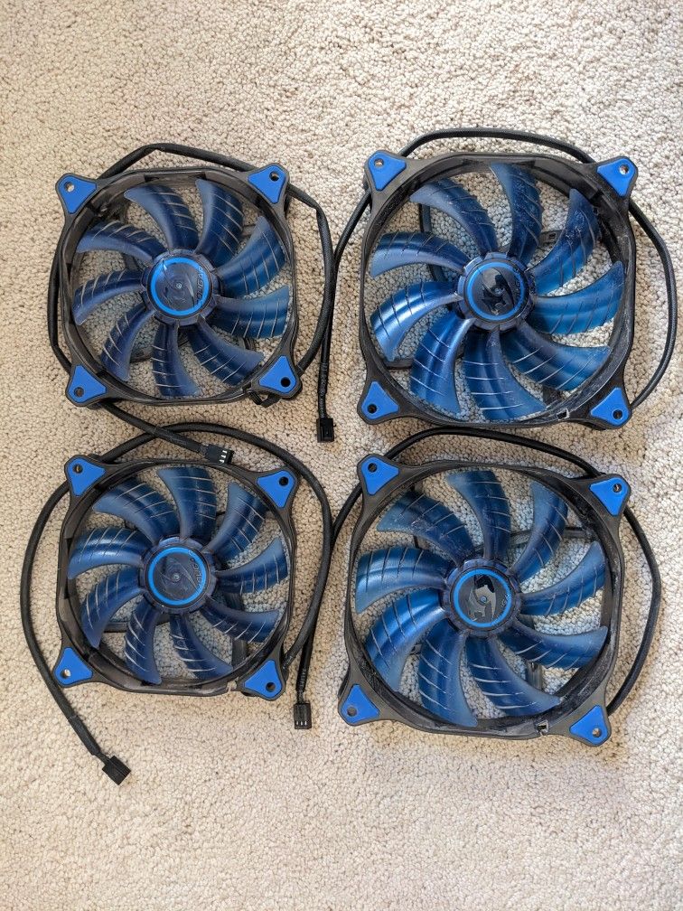 Computer Fans - Cougar Blue LED 120mm 140mm